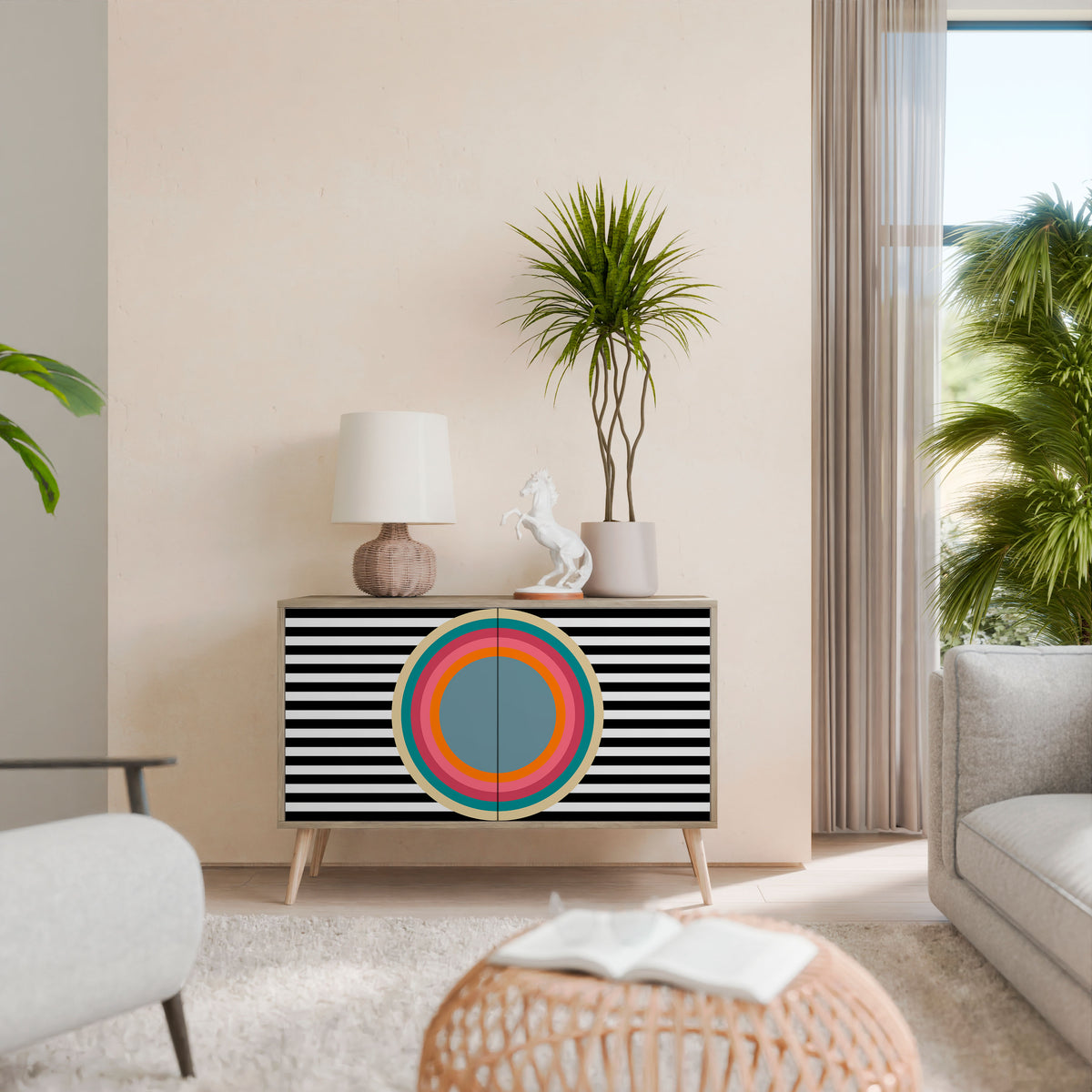SPECTRA SHOWCASE Aparador de 2 Portas