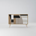 DELICATE MEMENTO 2-Door Sideboard in Oak Effect