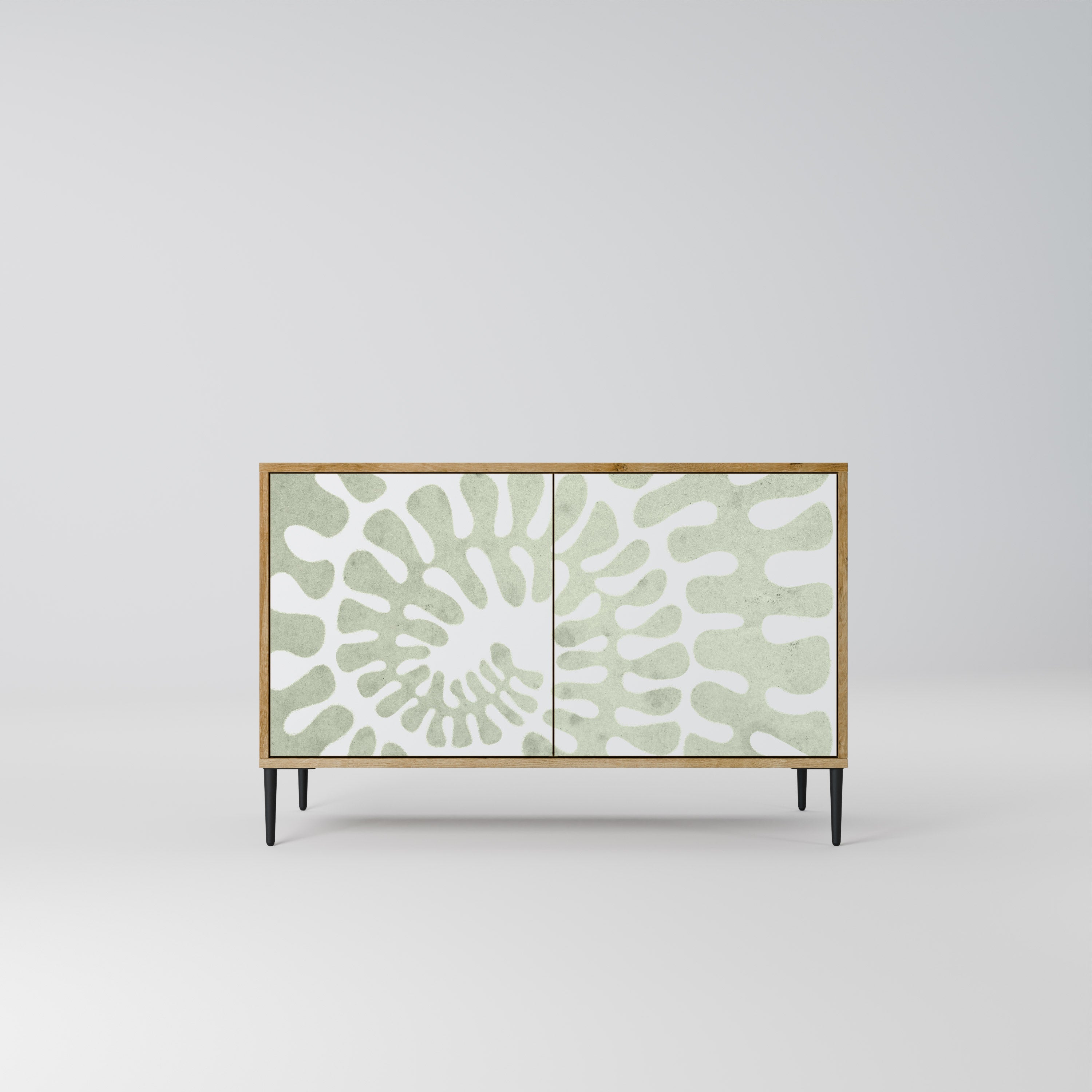 HELIX DANCE Aparador de 2 Portas em Efeito Carvalho