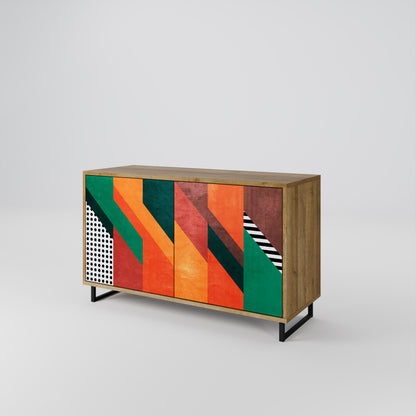 MAKESHIFT ARTISTRY Aparador de 2 Portas