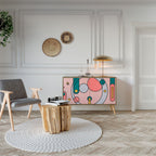 GOSSAMER ECHOES 2-Door Sideboard in Oak Effect