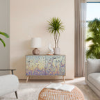 MOSAIC OF COLORS Aparador de 2 Portas em Efeito Carvalho