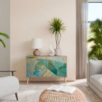 SPECTRUM SPLENDOR Aparador de 2 Portas em Efeito Carvalho