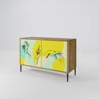 BODY LANGUAGE Aparador de 2 Portas em Efeito Carvalho