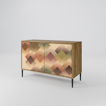 GEOMETRIC FUSION Aparador de 2 Portas
