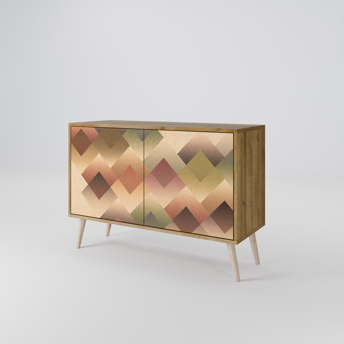 GEOMETRIC FUSION Aparador de 2 Portas