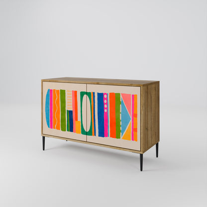 GEOMETRIC SHINE 2-Door Sideboard