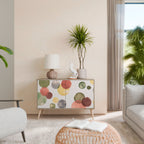 FLEETING HAPPINESS Aparador de 2 Portas em Efeito Carvalho