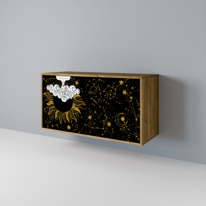 STELLAR CONSTELLATIONS Aparador de 2 Portas