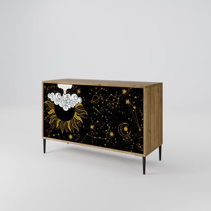 STELLAR CONSTELLATIONS Aparador de 2 Portas