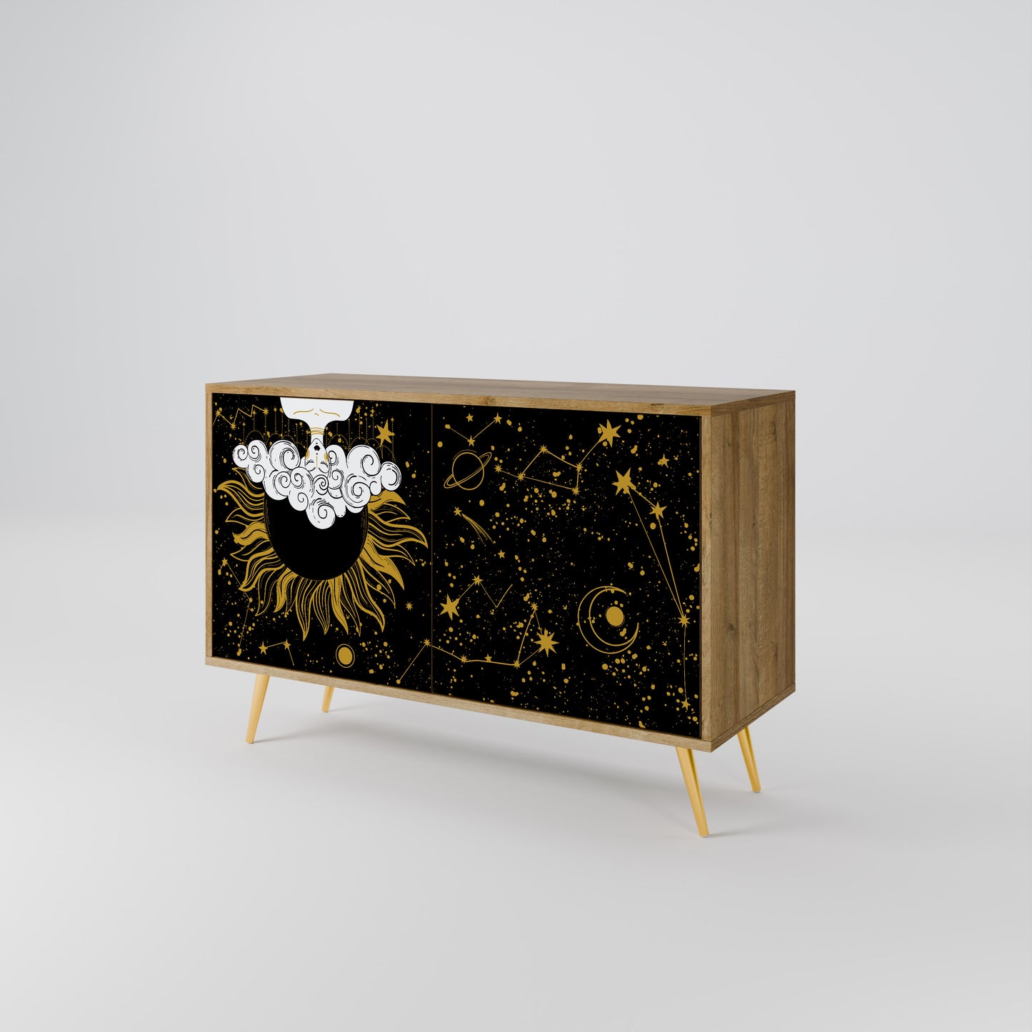 STELLAR CONSTELLATIONS Aparador de 2 Portas