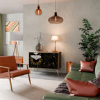 STELLAR CONSTELLATIONS Aparador de 2 Portas em Efeito Carvalho