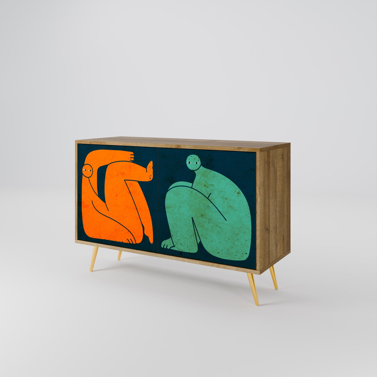 TOGETHER BUT SEPARATELY 2-Door Sideboard