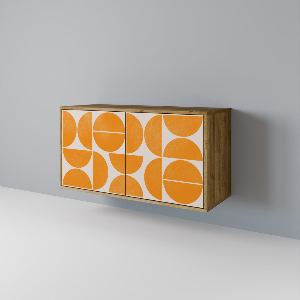 RECURRING DREAMS Aparador de 2 Portas em Efeito Carvalho