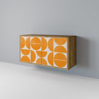 RECURRING DREAMS Aparador de 2 Portas em Efeito Carvalho