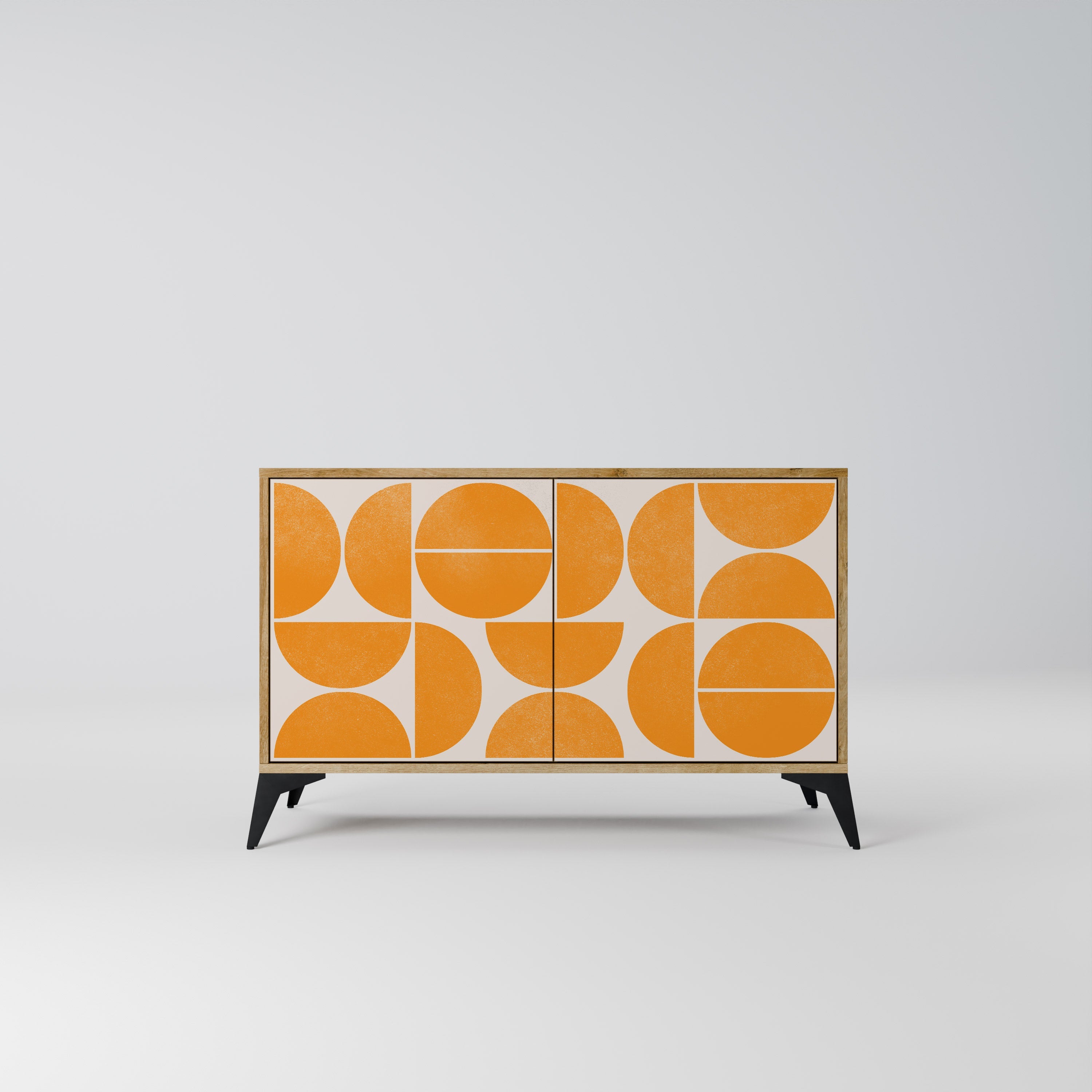 RECURRING DREAMS Aparador de 2 Portas em Efeito Carvalho