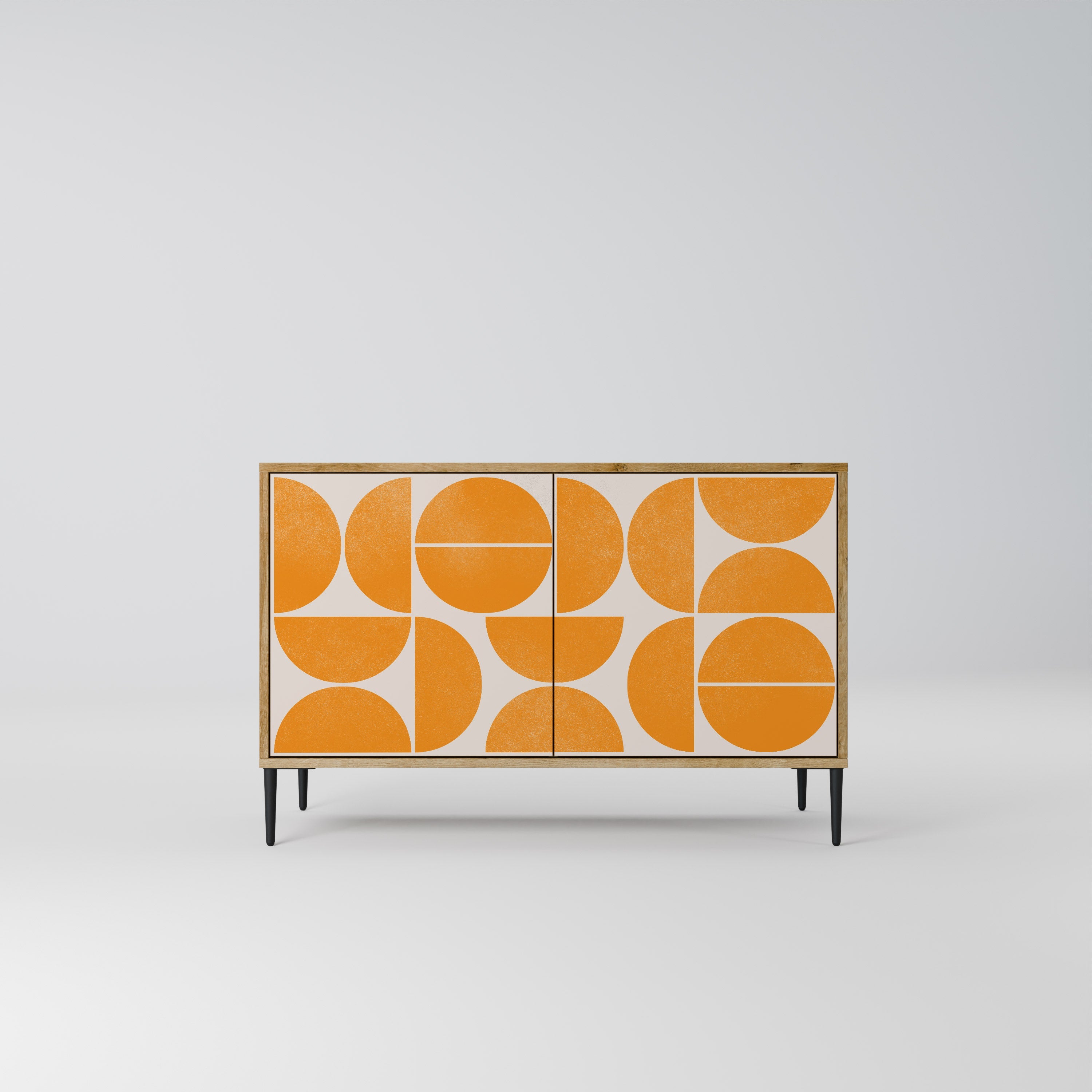 RECURRING DREAMS Aparador de 2 Portas em Efeito Carvalho