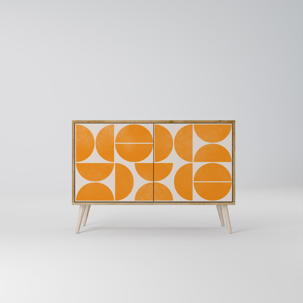 RECURRING DREAMS Aparador de 2 Portas em Efeito Carvalho