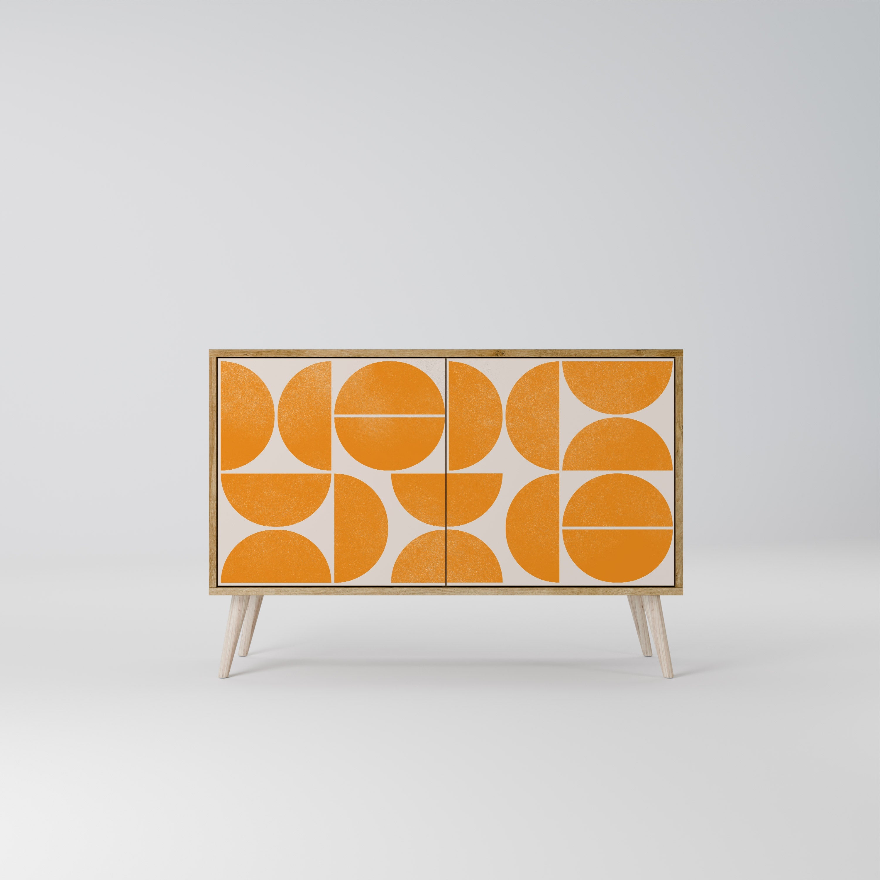 RECURRING DREAMS Aparador de 2 Portas em Efeito Carvalho