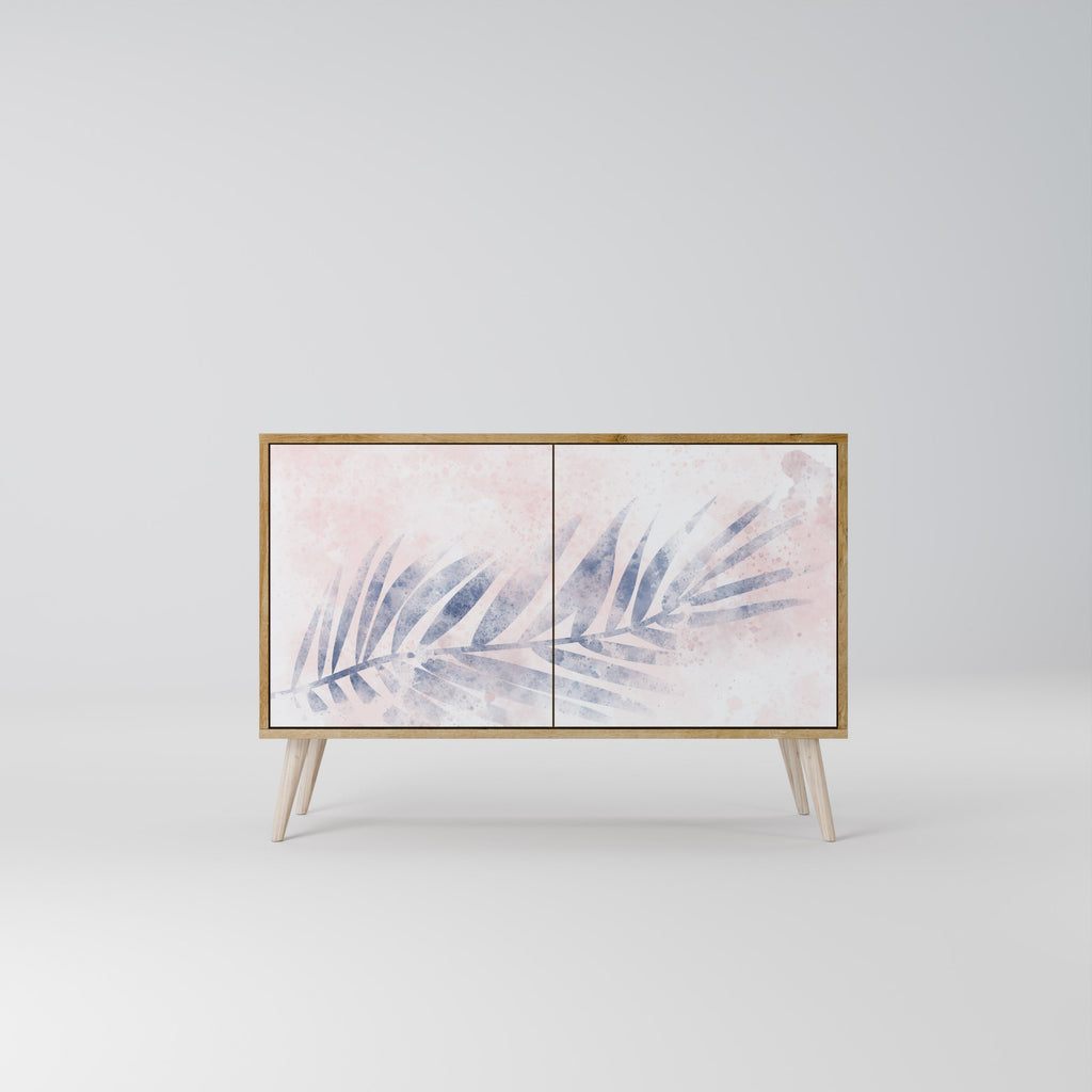 TIMELESS FLOAT Aparador de 2 Portas em Efeito Carvalho