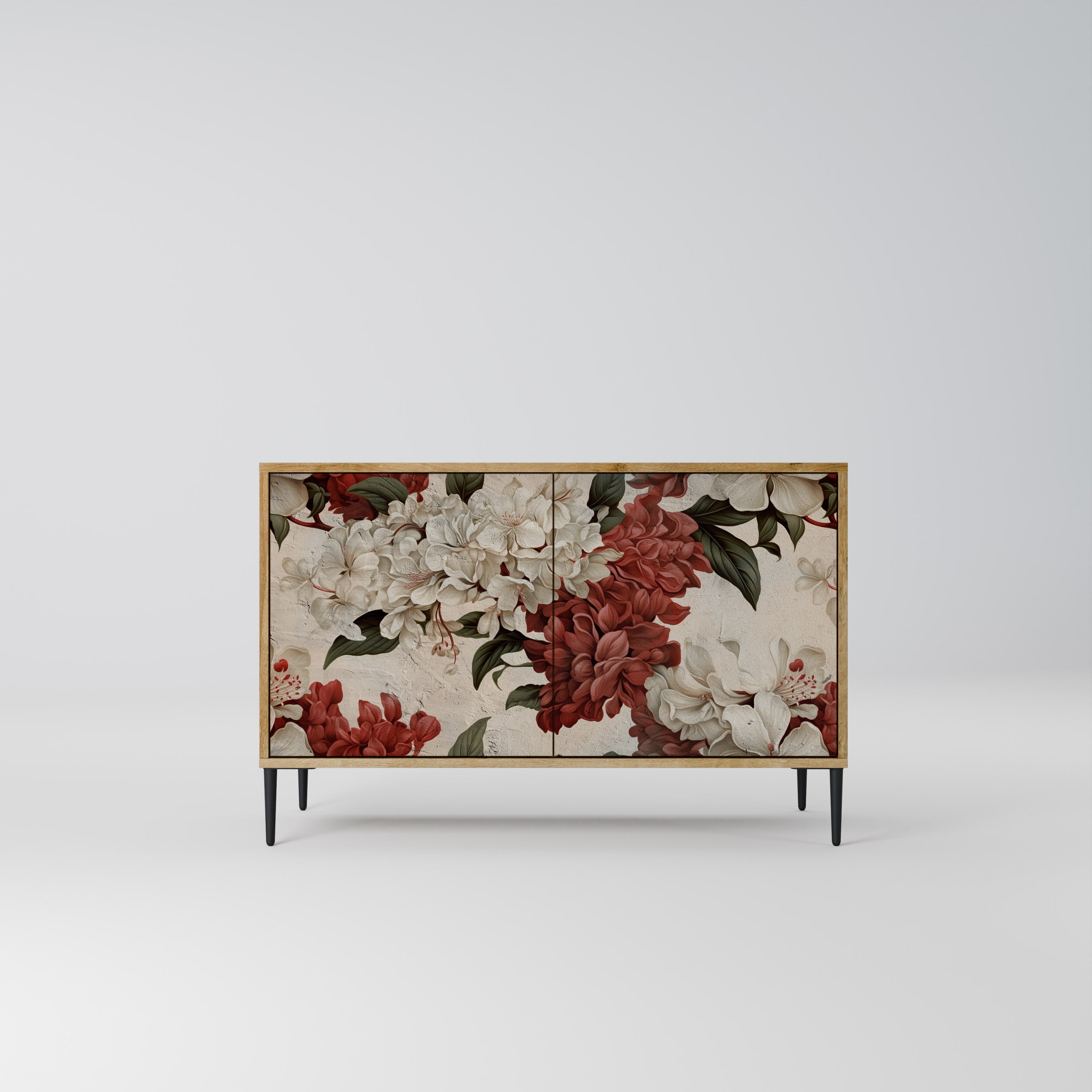 EPHEMERAL DAYS Aparador de 2 Portas em Efeito Carvalho