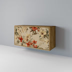 BLOOMING HARMONY Aparador de 2 Portas em Efeito Carvalho