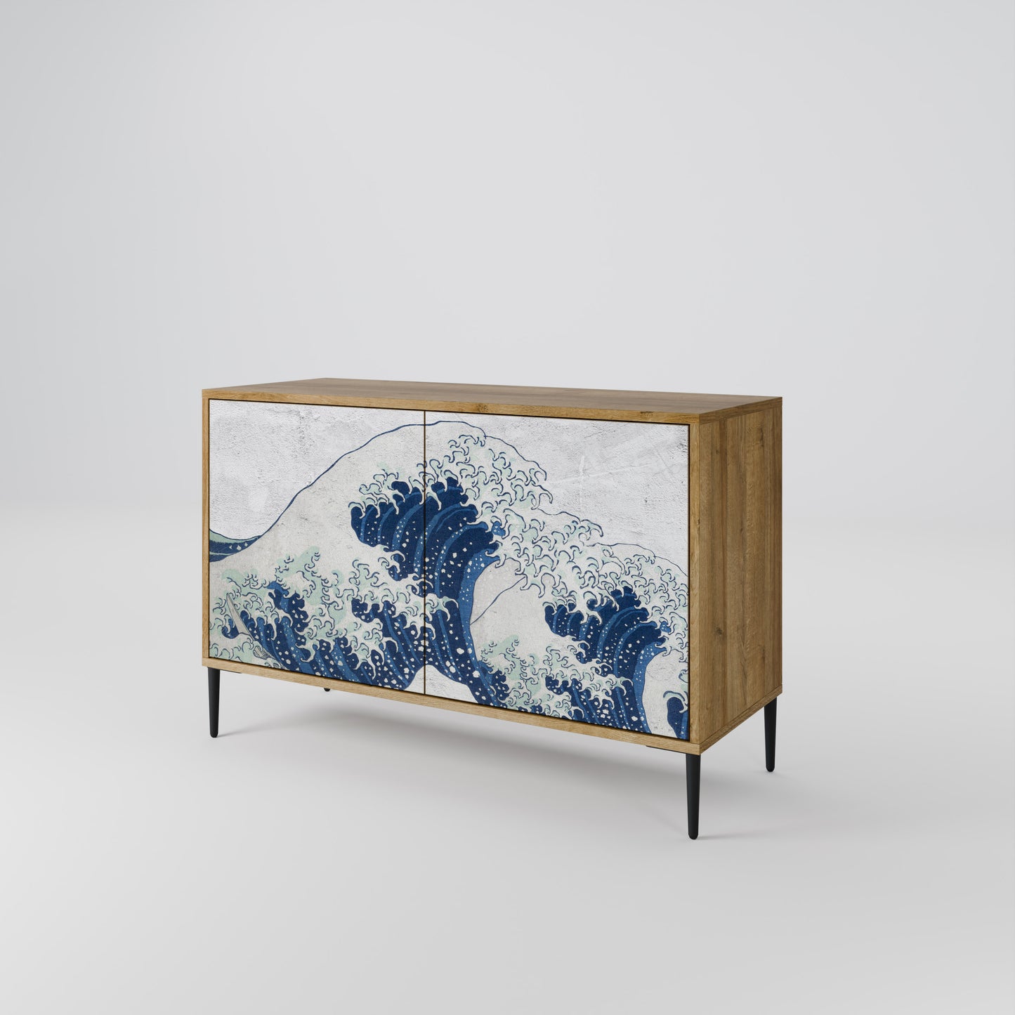 THE GREAT WAVE AT KANAGAWA Aparador de 2 Portas