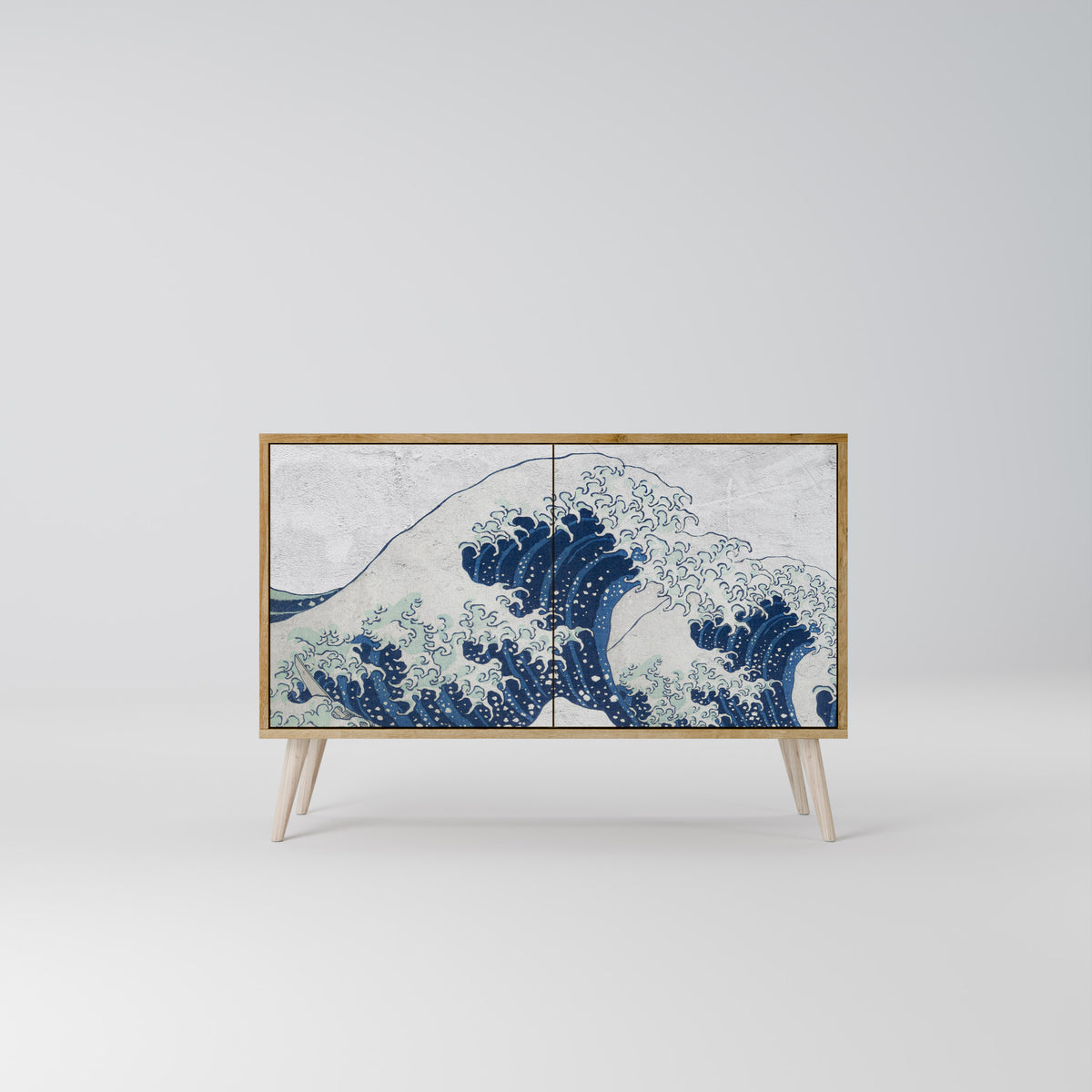 THE GREAT WAVE AT KANAGAWA Aparador de 2 Portas