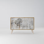 FADE IN THE TREES Aparador de 2 Portas em Efeito Carvalho