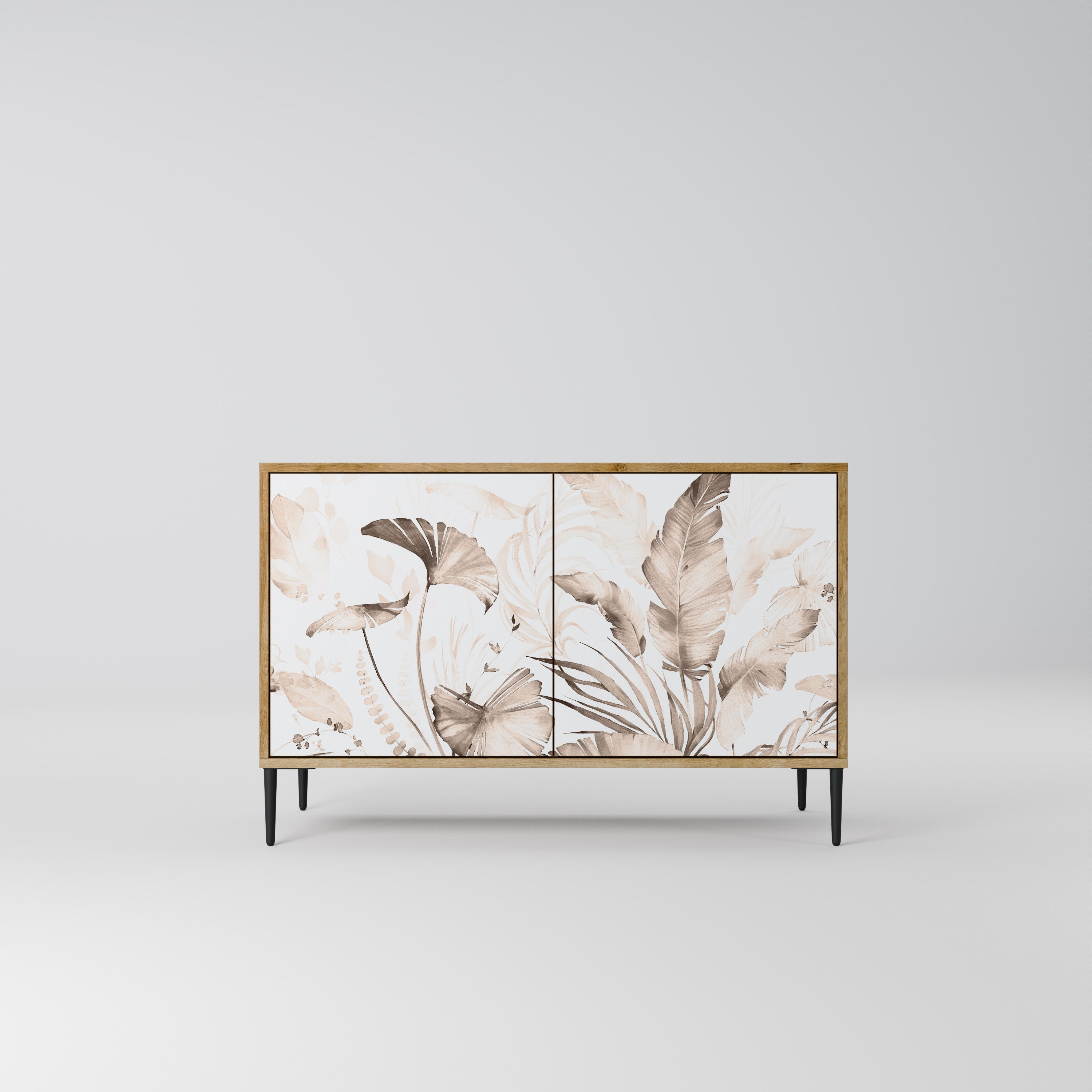 WILD TENDERNESS Aparador de 2 Portas em Efeito Carvalho