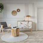 WILD TENDERNESS Aparador de 2 Portas em Efeito Carvalho