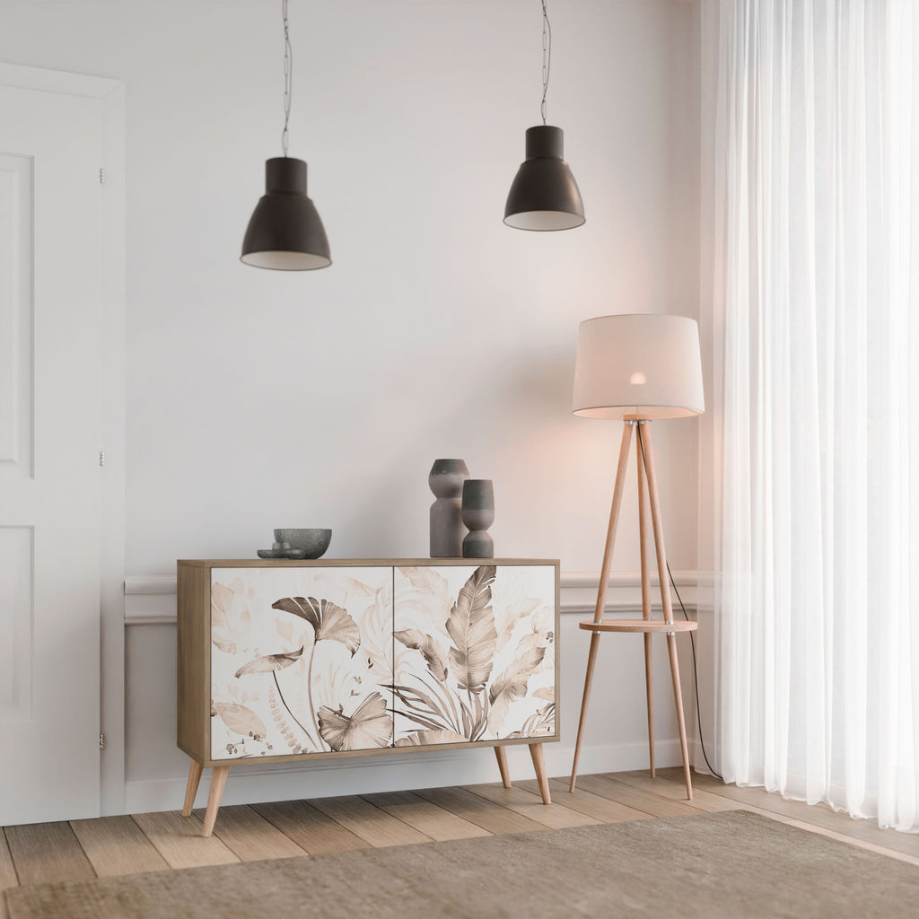 WILD TENDERNESS Aparador de 2 Portas em Efeito Carvalho