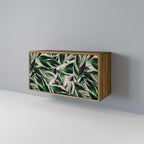 EERIE STROMANTHE Aparador de 2 Portas em Efeito Carvalho