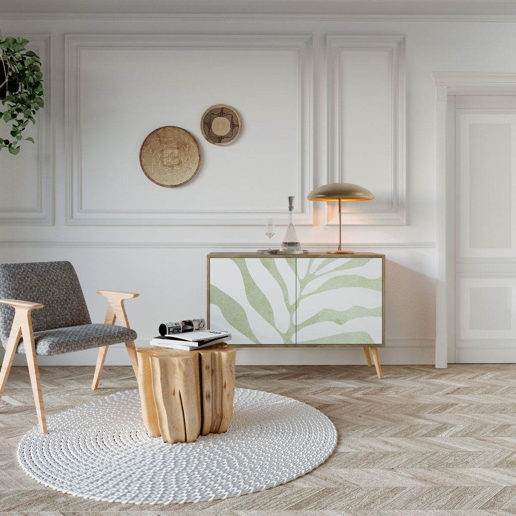 BOTANICAL SPARK Aparador de 2 Portas em Efeito Carvalho