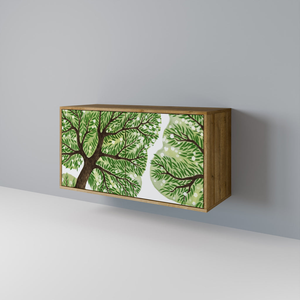 WILDERNESS DASH Aparador de 2 Portas em Efeito Carvalho