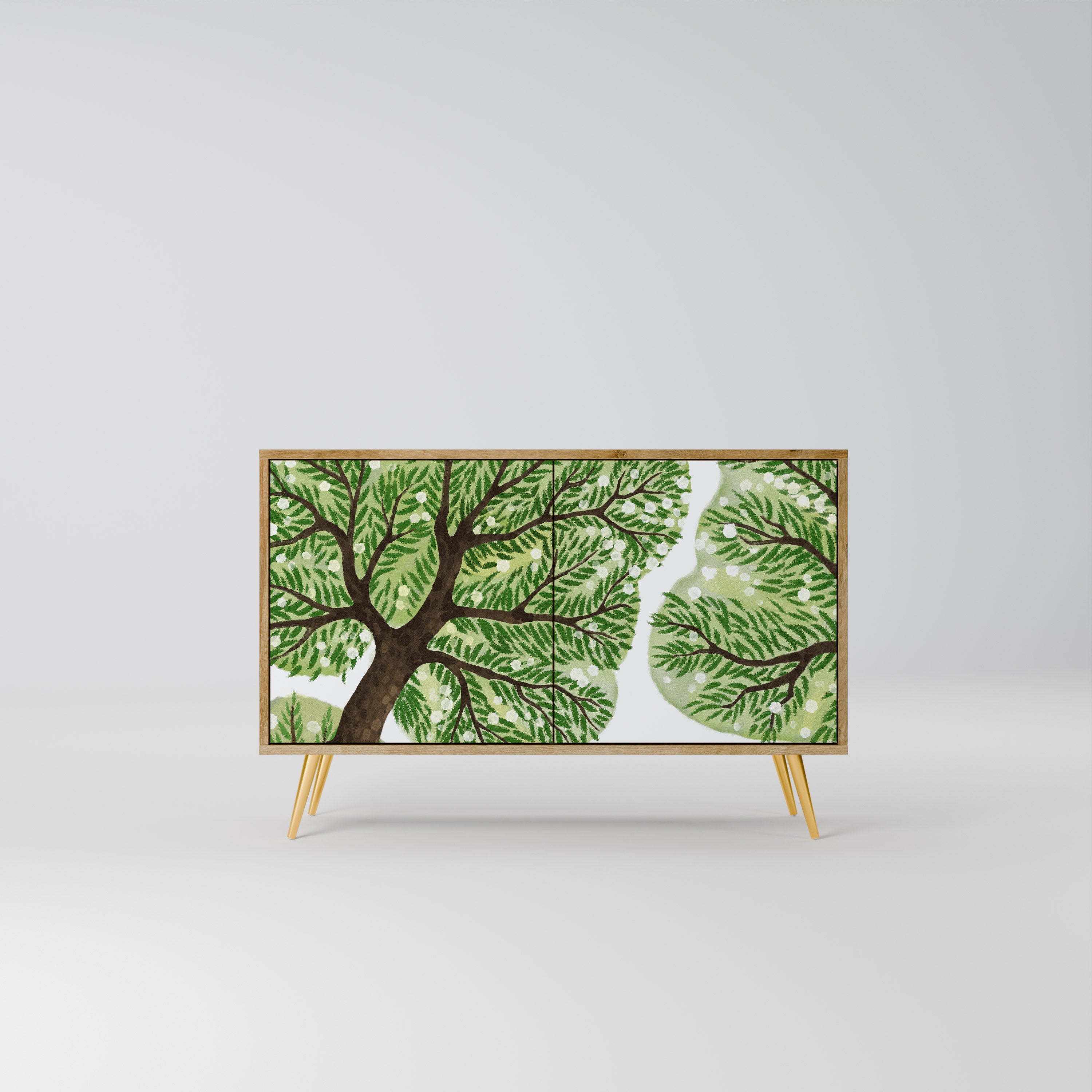 WILDERNESS DASH Aparador de 2 Portas em Efeito Carvalho