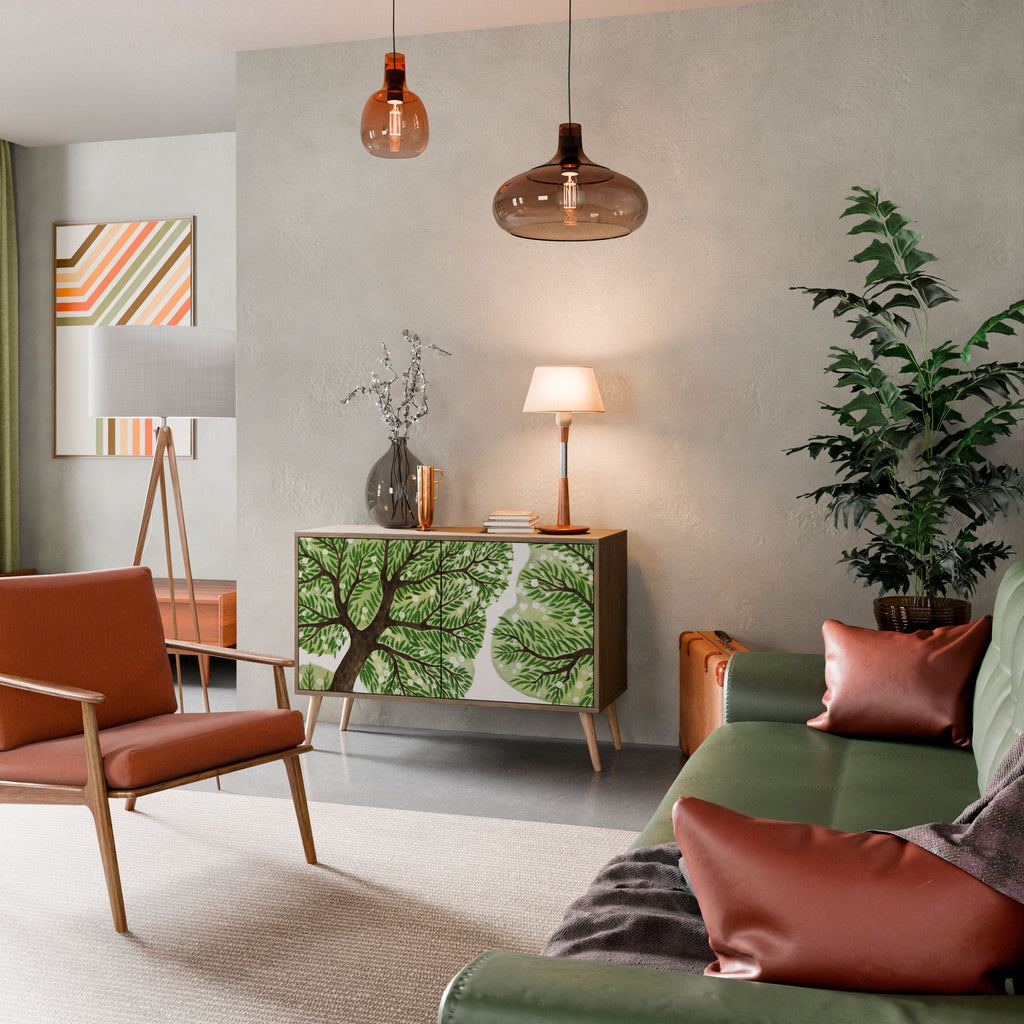 WILDERNESS DASH Aparador de 2 Portas em Efeito Carvalho