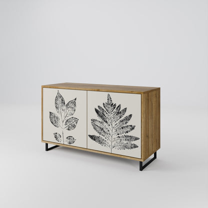 LEAFY STAMPS Aparador de 2 Portas