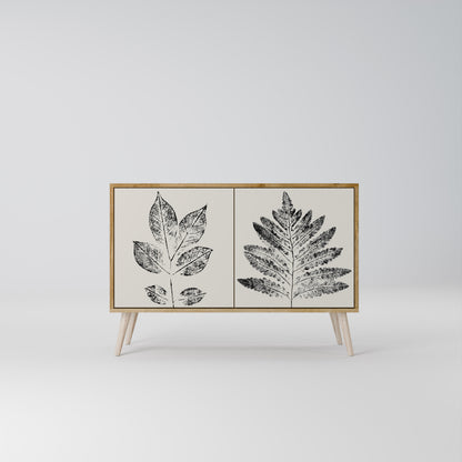 LEAFY STAMPS Aparador de 2 Portas