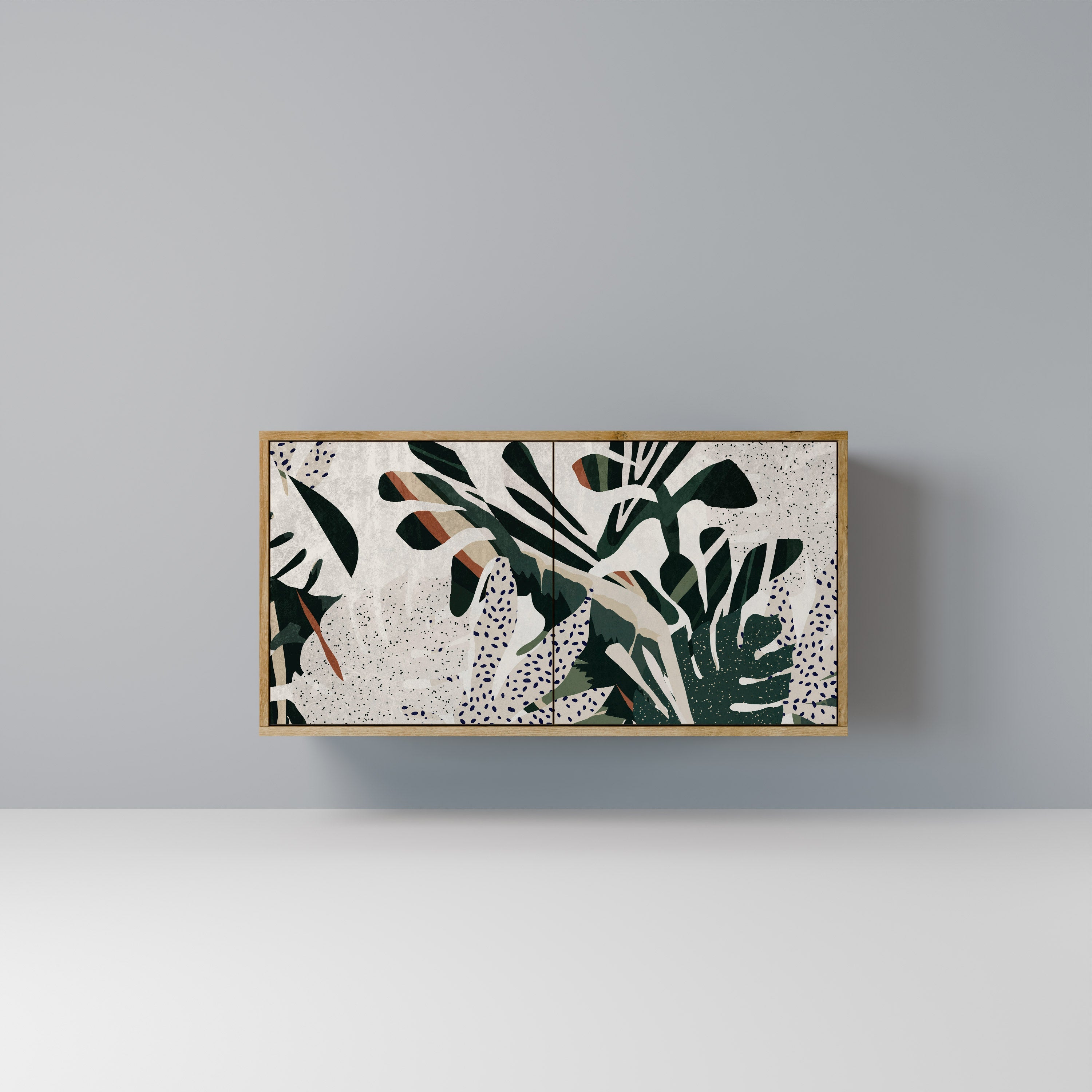 VERDURE FORMATION Aparador de 2 Portas em Efeito Carvalho