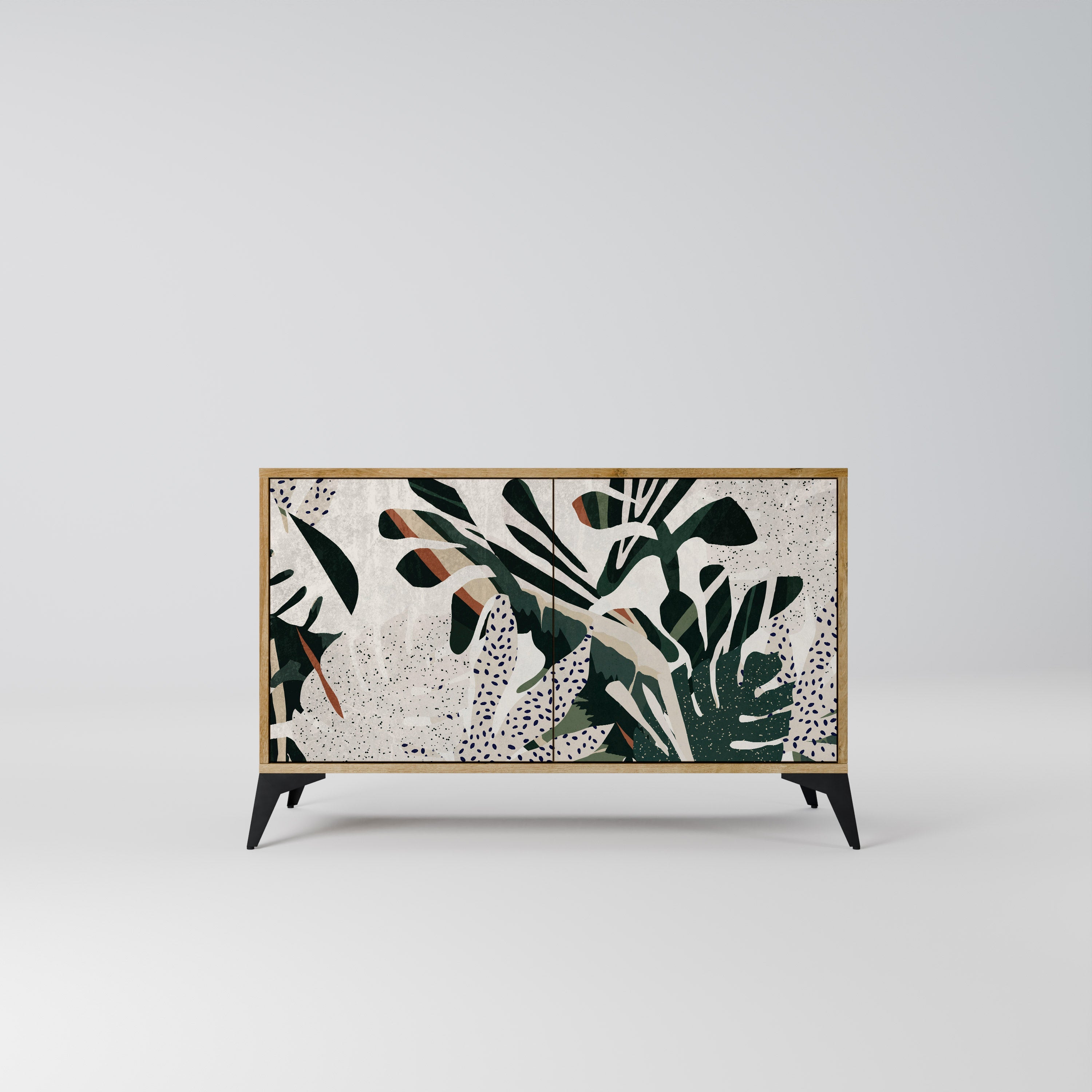 VERDURE FORMATION Aparador de 2 Portas em Efeito Carvalho