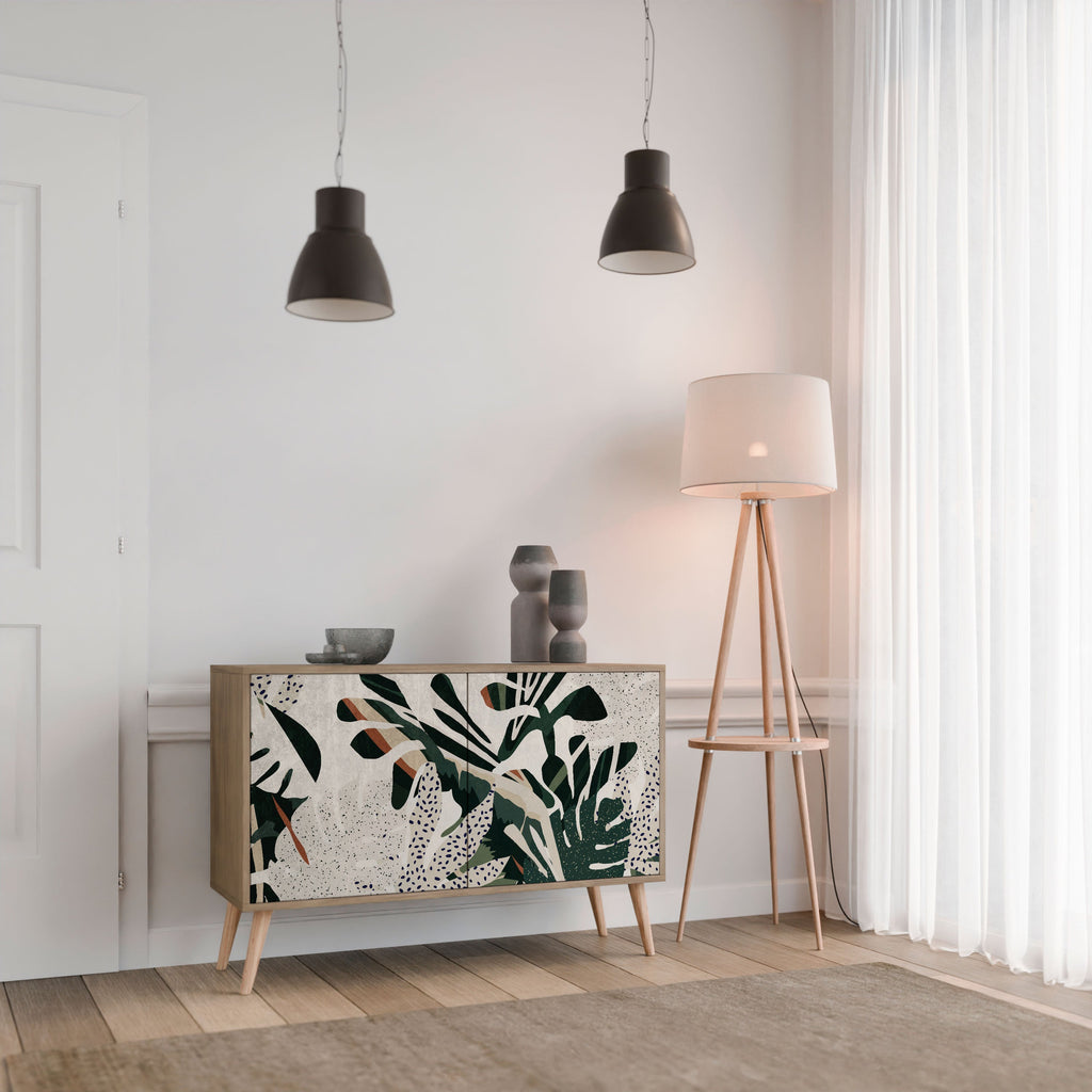 VERDURE FORMATION Aparador de 2 Portas em Efeito Carvalho