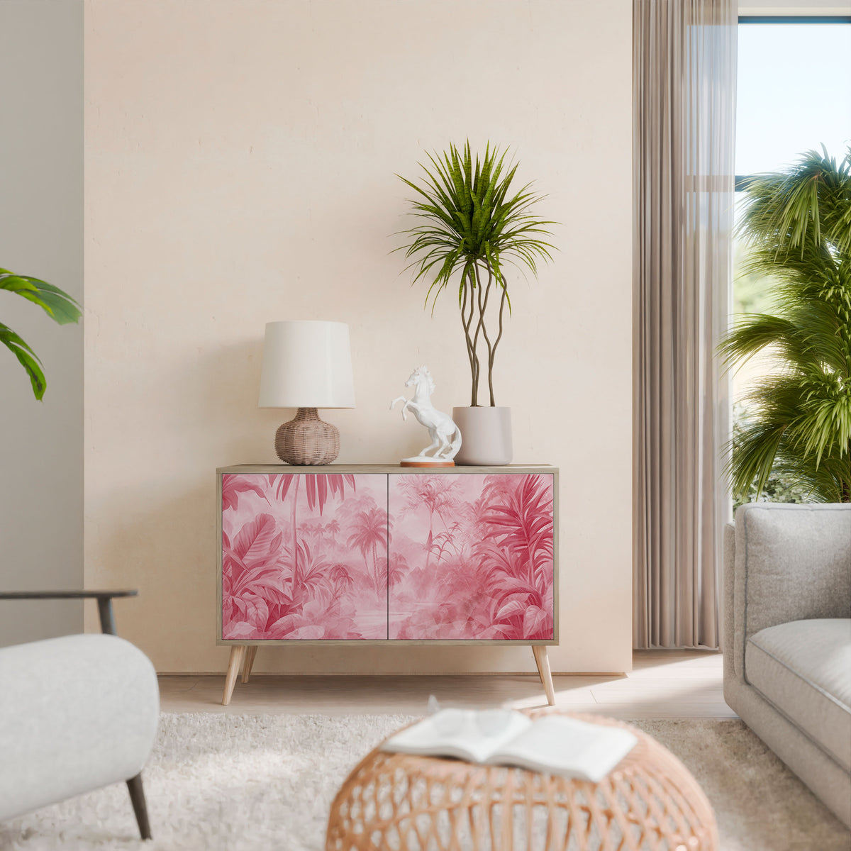 SWEET TROPICS Aparador de 2 Portas