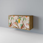 COCOA FRUITS Aparador de 2 Portas em Efeito Carvalho