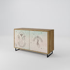 DELICATE BEAUTY 2-Door Sideboard in Oak Effect