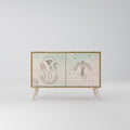 DELICATE BEAUTY 2-Door Sideboard in Oak Effect