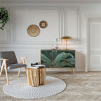 ROYAL GREEN Aparador de 2 Portas em Efeito Carvalho