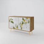 ELEGANT BOTANICS 2-Door Sideboard in Oak Effect