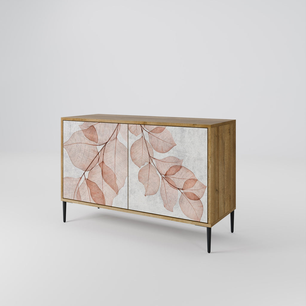 AUTUMN FRAGILITY 2-Door Sideboard in Oak Effect