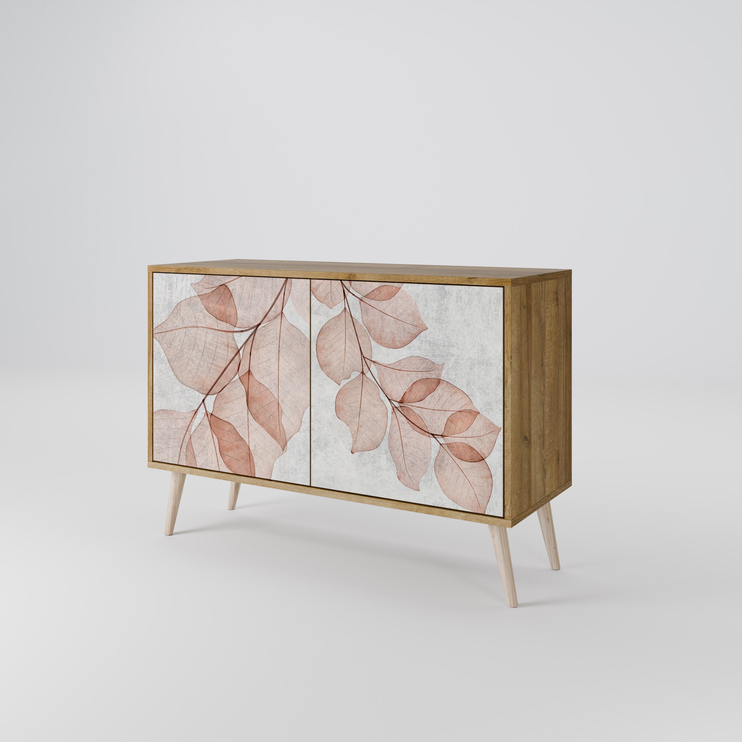 AUTUMN FRAGILITY 2-Door Sideboard in Oak Effect